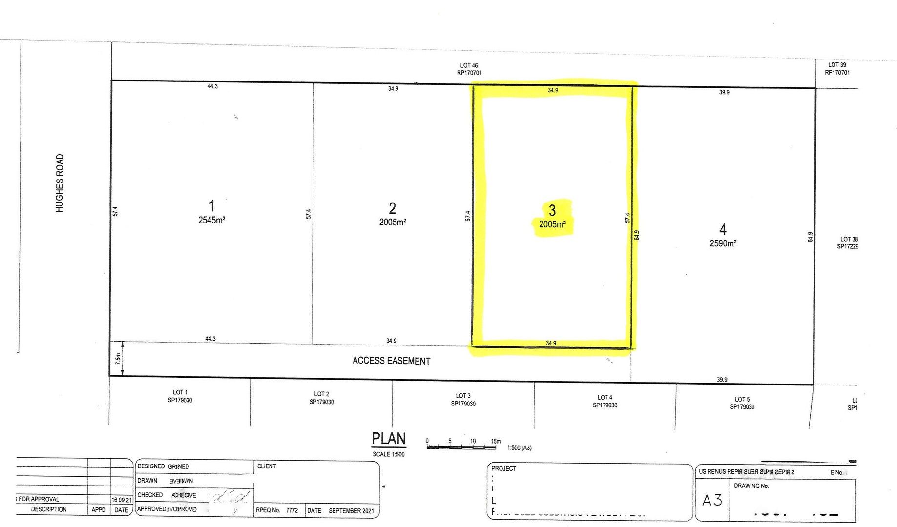Vacant land in Lot 3/26-30 Hughes Road, URANGAN QLD, 4655
