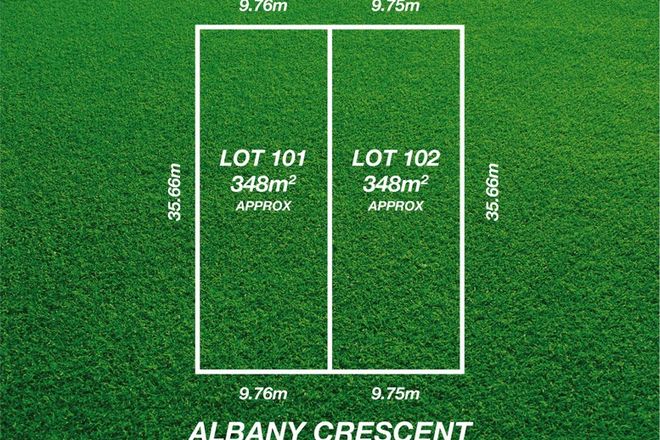 Picture of Lots 101 & 102, 18 Albany Crescent, OAKLANDS PARK SA 5046