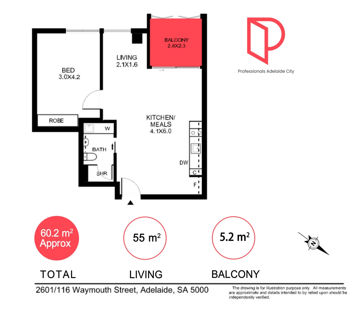 Additional image 7 of 2501/116 Waymouth Street, Adelaide SA 5000