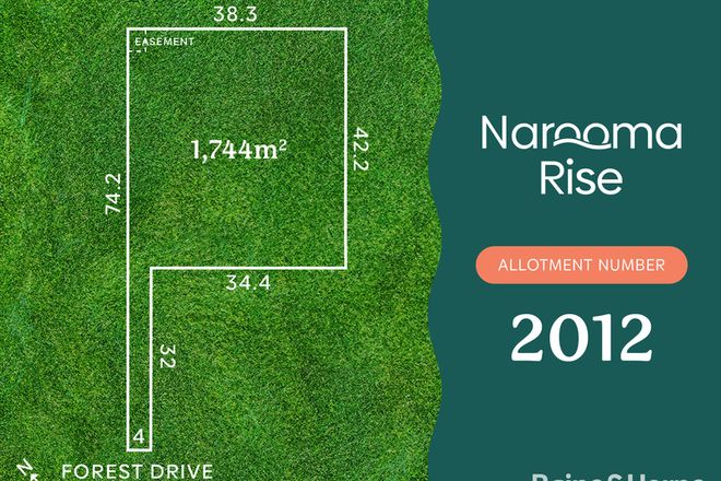 Picture of Lot 2012 "Narooma Rise", MURRAY BRIDGE SA 5253