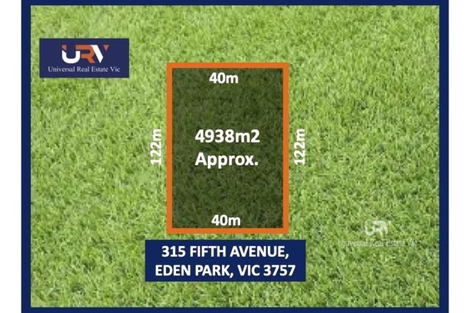 Picture of 315 Fifth Avenue, EDEN PARK VIC 3757