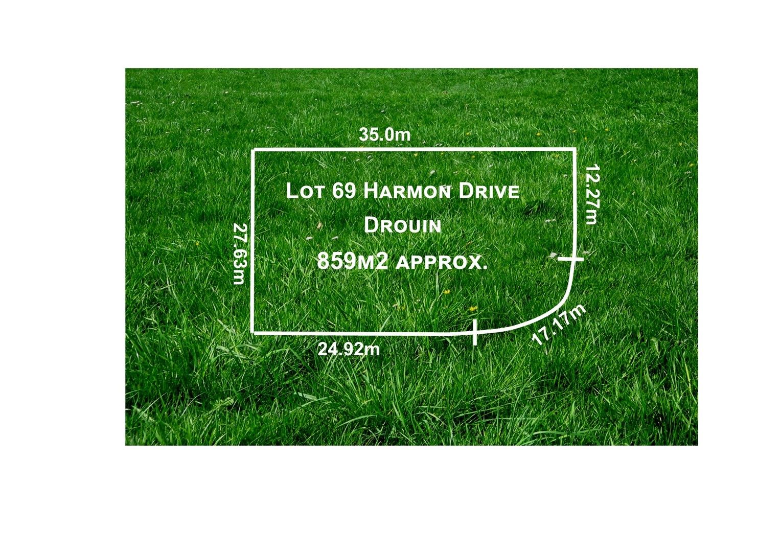 Vacant land in 69 Harmon Drive, DROUIN VIC, 3818