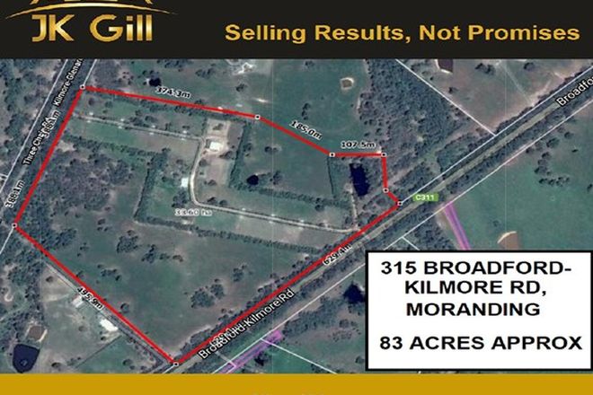 Picture of 315 Broadford-Kilmore Rd, MORANDING VIC 3764