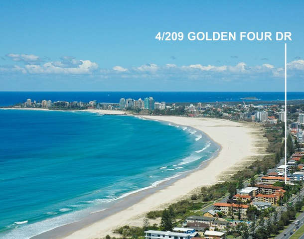 4/209-211 Golden Four Drive, Bilinga QLD 4225