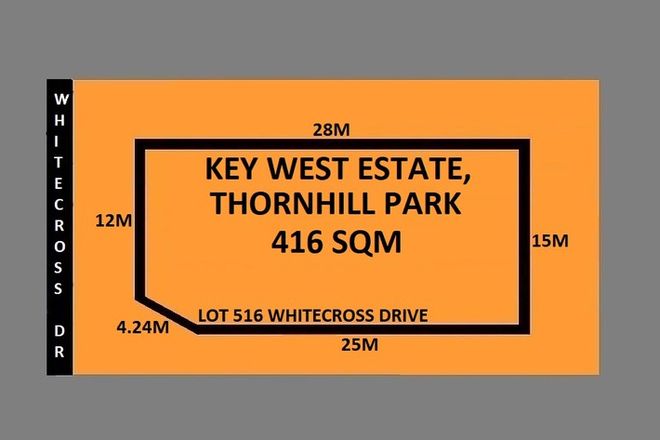 Picture of Lot 516 Whitecross Drive, THORNHILL PARK VIC 3335