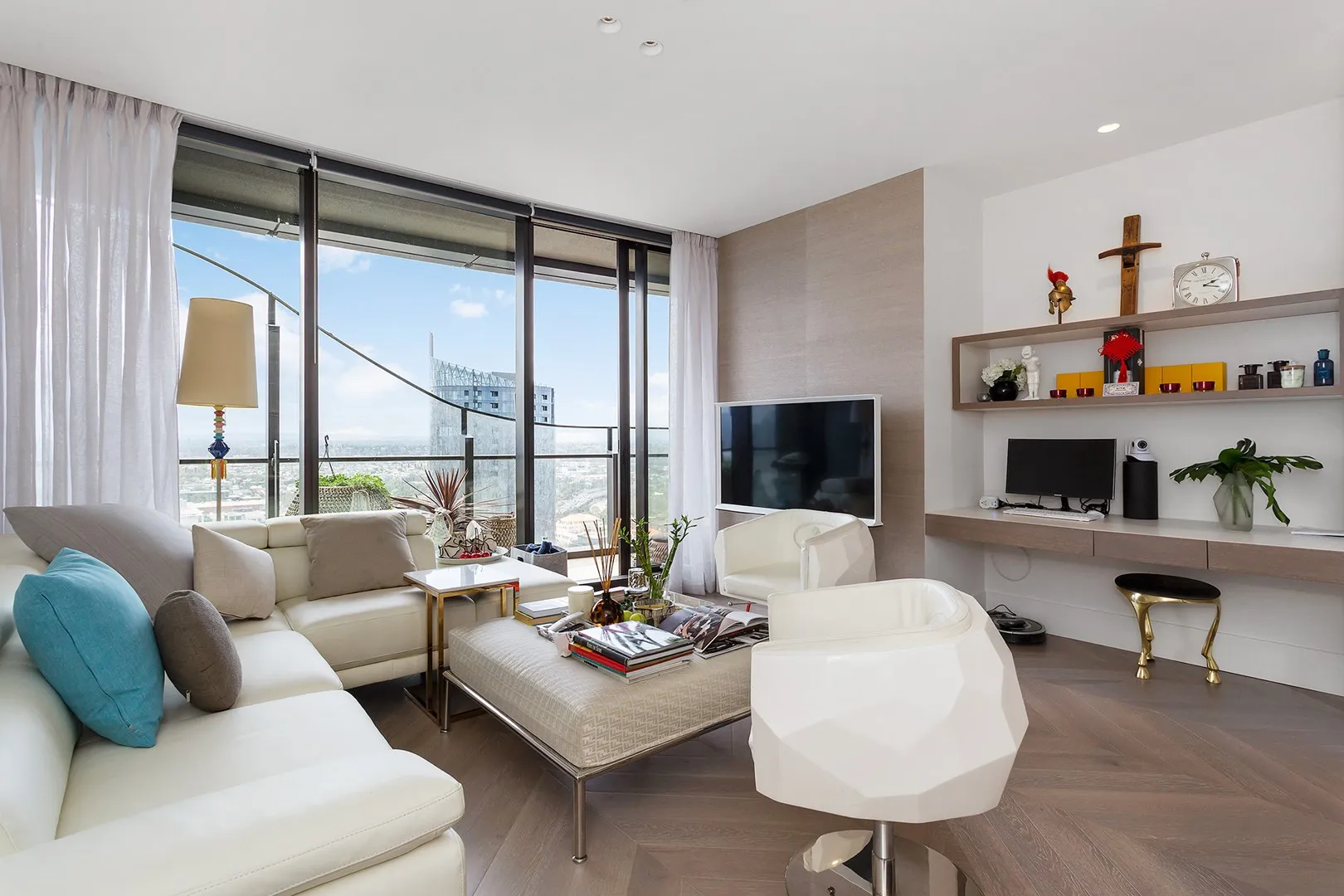 Amazing 2-bedroom apartment now available at Capitol Grand, Melbourne's first 6 star building - Comes with Car Park & Two Storage Cages!, South Yarra