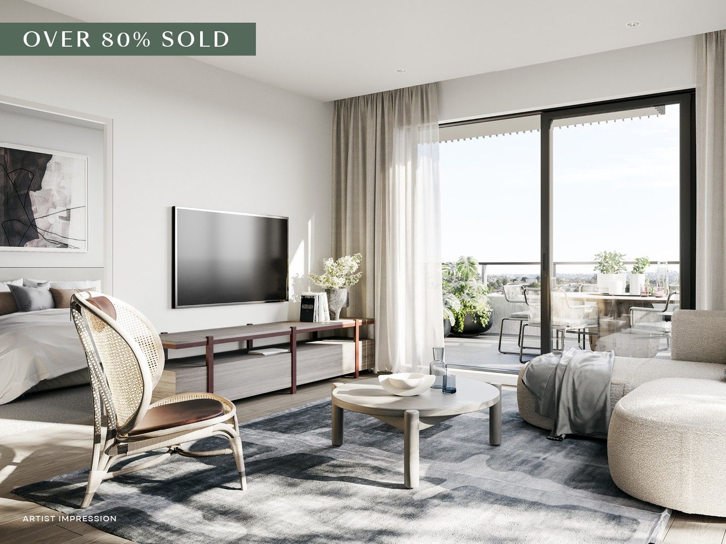 2 bedrooms New Apartments / Off the Plan in 113/32 Thomas Street MOONEE PONDS VIC, 3039