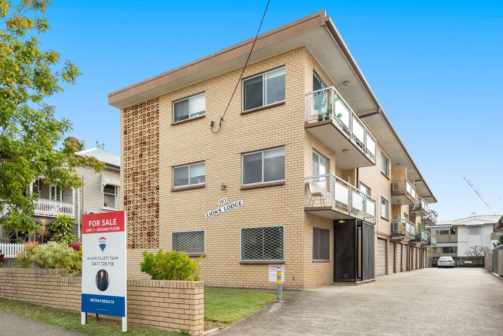 2 bedrooms Apartment / Unit / Flat in 1/110 Harcourt Street NEW FARM QLD, 4005