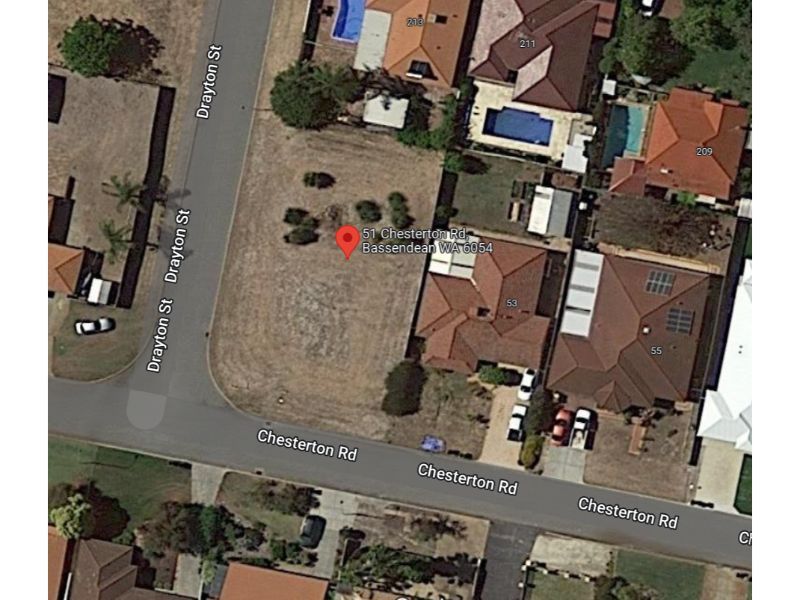Vacant land in 51 Chesterton Road, BASSENDEAN WA, 6054