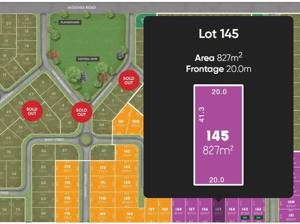 New land in Lot 145 Daybreak Drive, BARGARA QLD, 4670