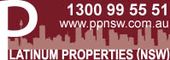 Logo for Platinum Properties (NSW) 