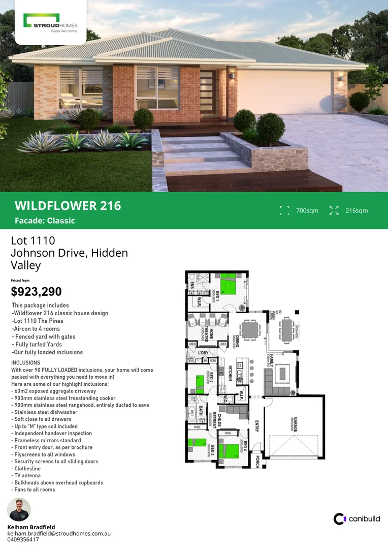 Additional image 43 of Lot 1110 Johnson Drive, Hidden Valley QLD 4703