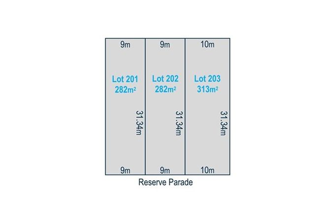 Picture of Lt 201-203 Reserve Parade, FINDON SA 5023