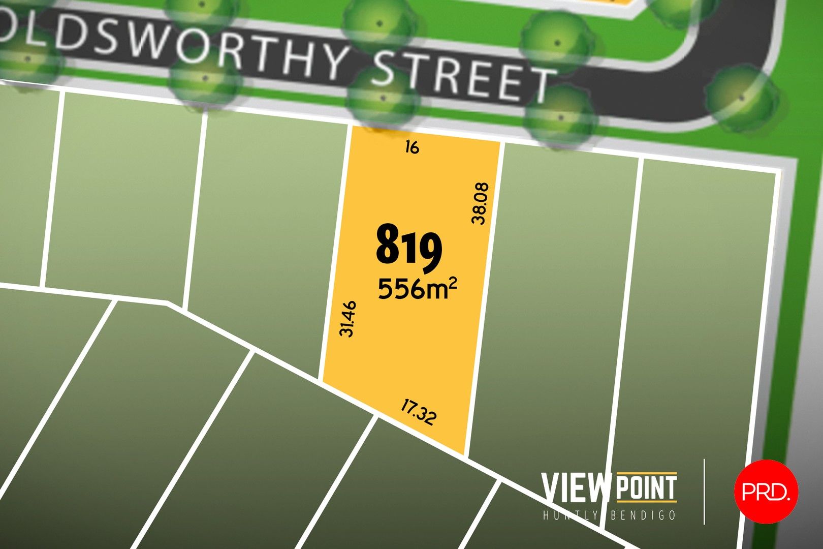 Vacant land in LOT 819 Goldsworthy Street, HUNTLY VIC, 3551