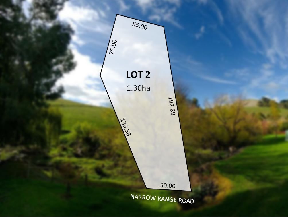 Lot 2 Narrow Range Rd St, Cherryville SA 5134, Image 0