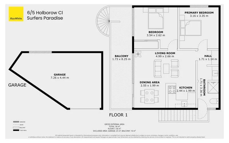 Additional image 12 of 6/5 Holborow Close, Surfers Paradise QLD 4217