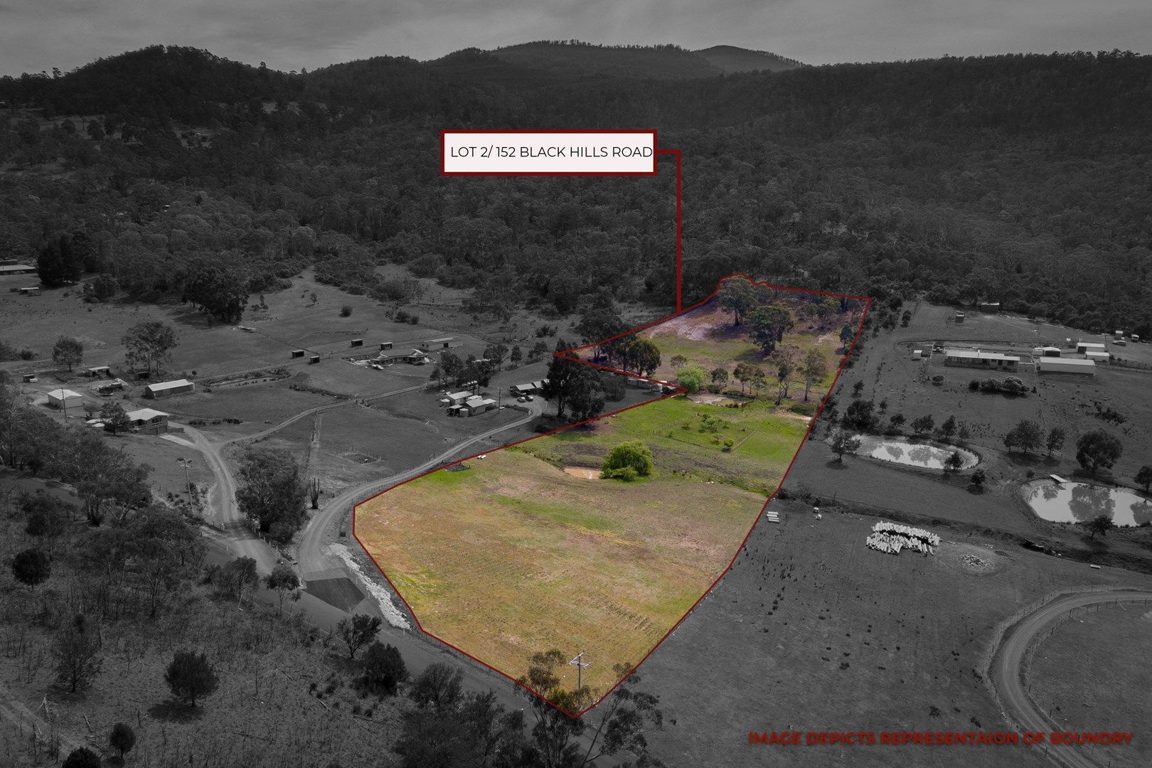 Lot 2/152 Black Hills Road, Magra TAS 7140, Image 1