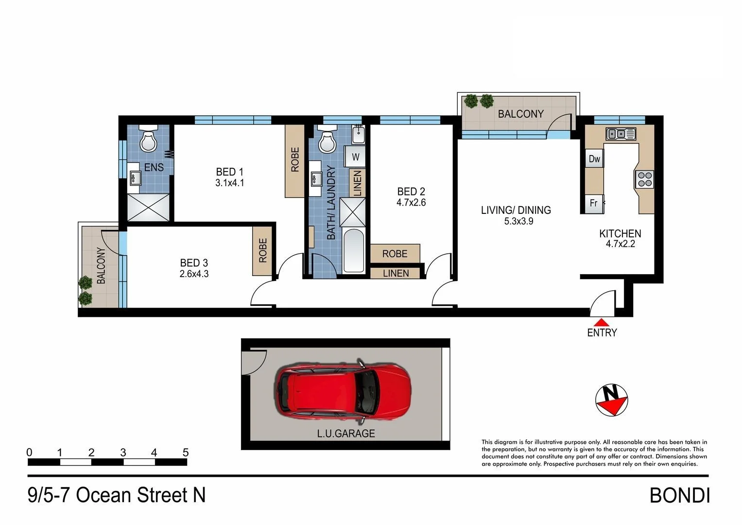 Additional image 14 of 9/5-7 Ocean Street North, Bondi NSW 2026