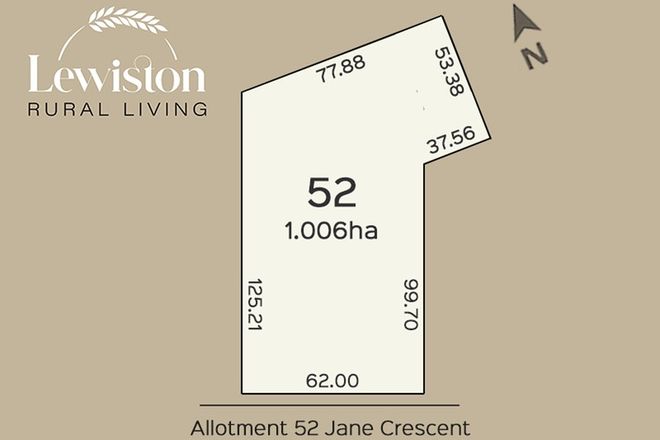 Picture of Lot 52 Jane Crescent, LEWISTON SA 5501