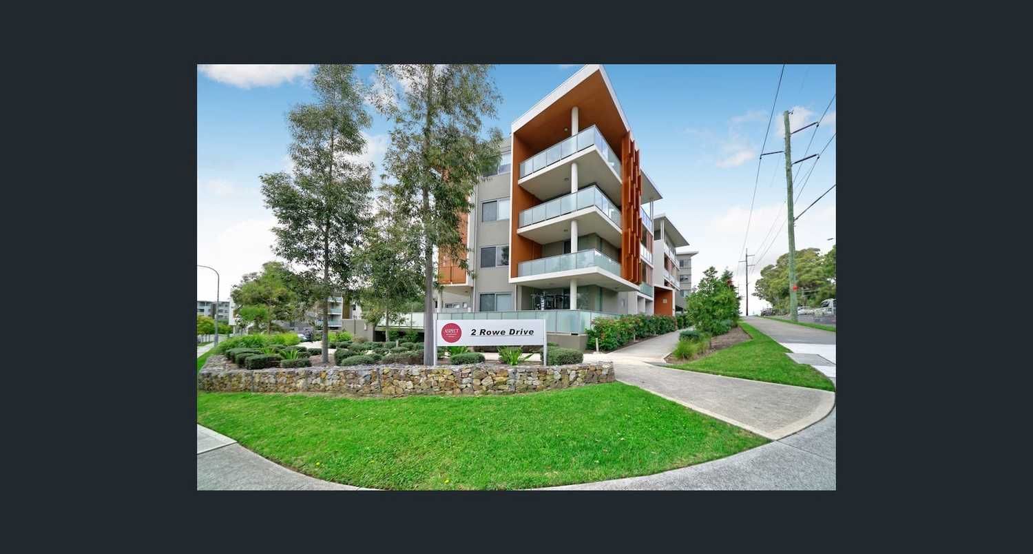 2 bedrooms Apartment / Unit / Flat in 203B/2 Rowe Drive POTTS HILL NSW, 2143