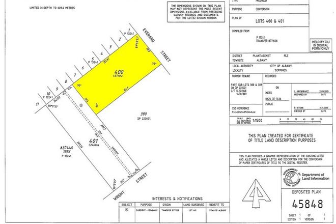 Picture of Lot 400 Everard Street & Lot 401 Everade Street, COLLINGWOOD PARK WA 6330