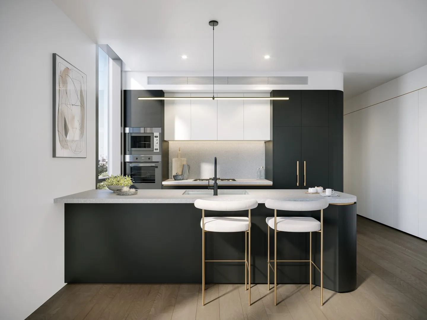 Over-sized two bedroom with study room and big balcony - View 4