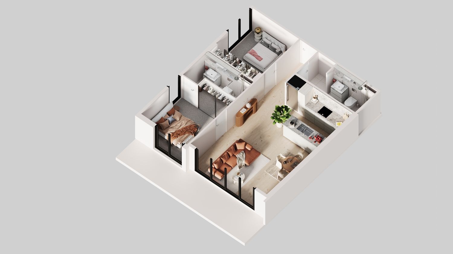 2 bedrooms Apartment / Unit / Flat in 206/1631-1637 Malvern Road GLEN IRIS VIC, 3146