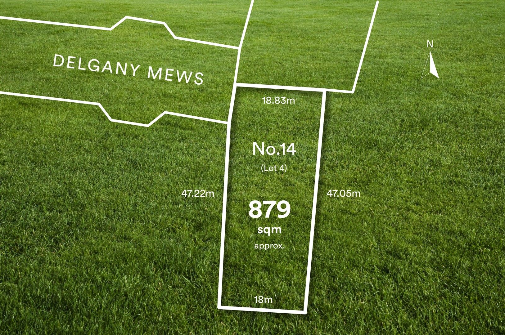 Vacant land in 14 Delgany Mews, WAURN PONDS VIC, 3216