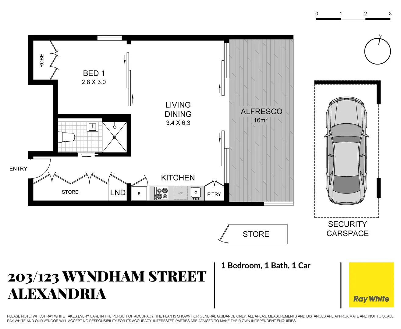 Stylish One Bedroom in Prime Location - View 6