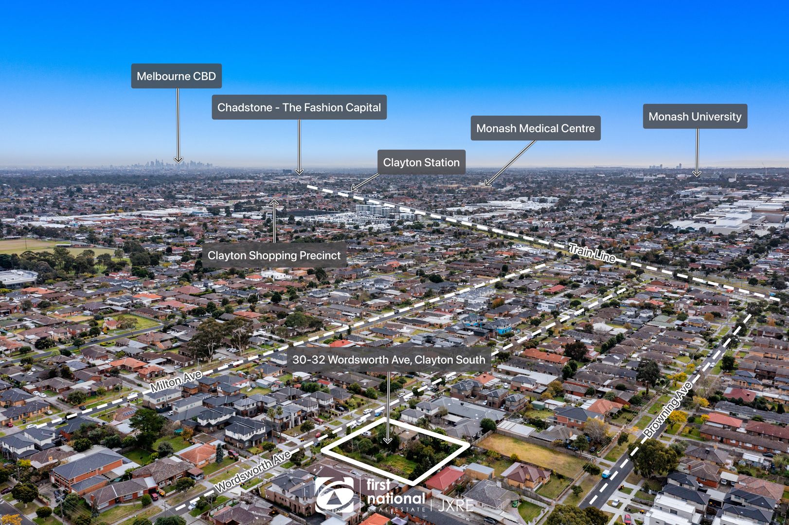 3032 Wordsworth Avenue, Clayton South VIC 3169 Domain