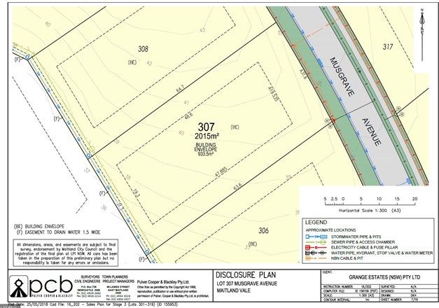 Picture of Lot 307 Musgrave Avenue, MAITLAND VALE NSW 2320