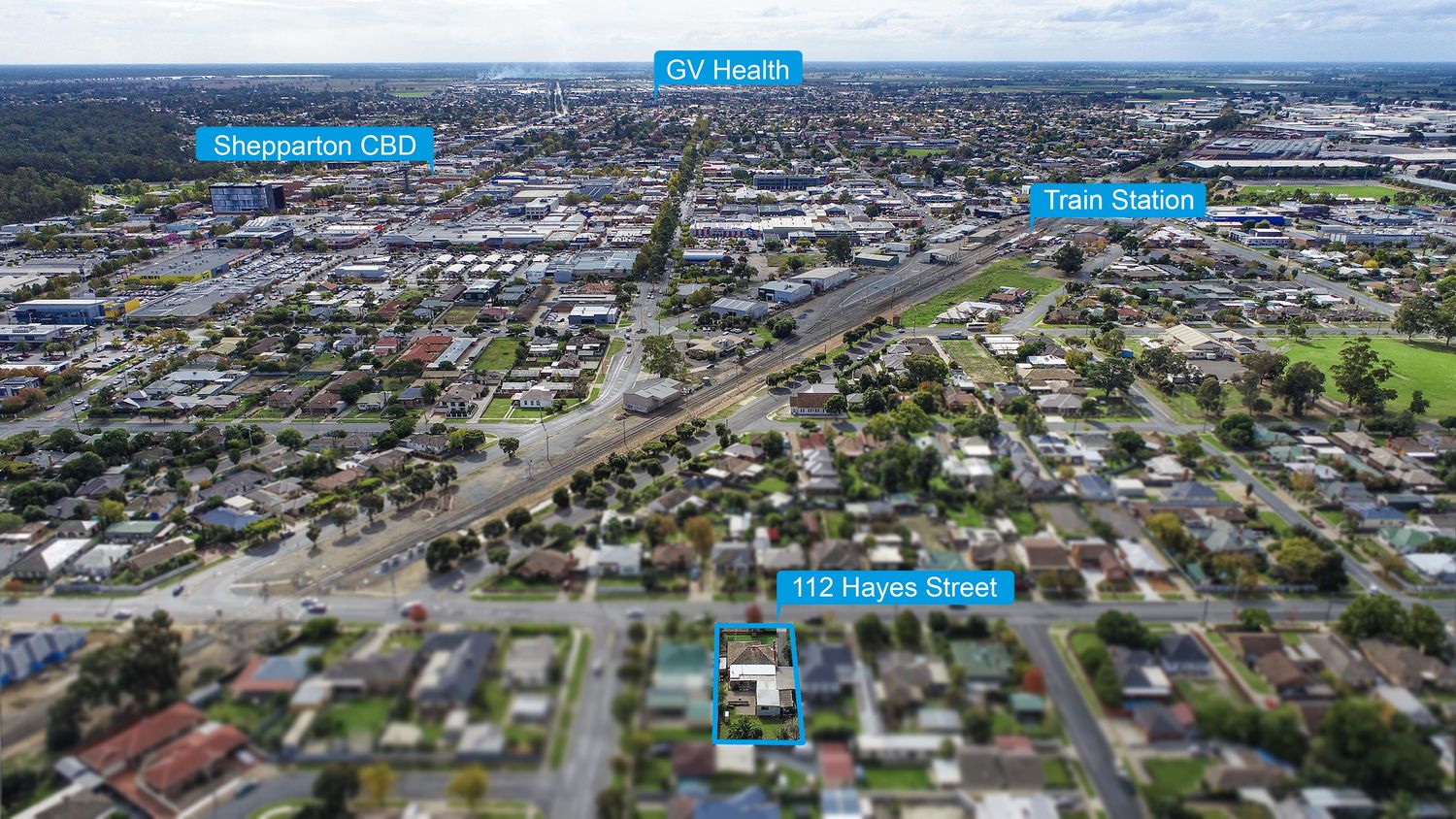 112 Hayes Street, Shepparton Property History & Address Research Domain