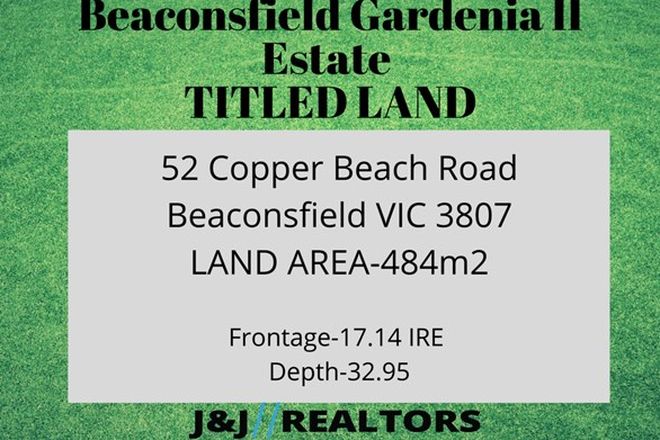 Picture of 52 Copper Beach Road, BEACONSFIELD VIC 3807