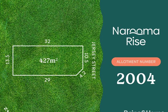 Picture of Lot 2004 "Narooma Rise", MURRAY BRIDGE SA 5253