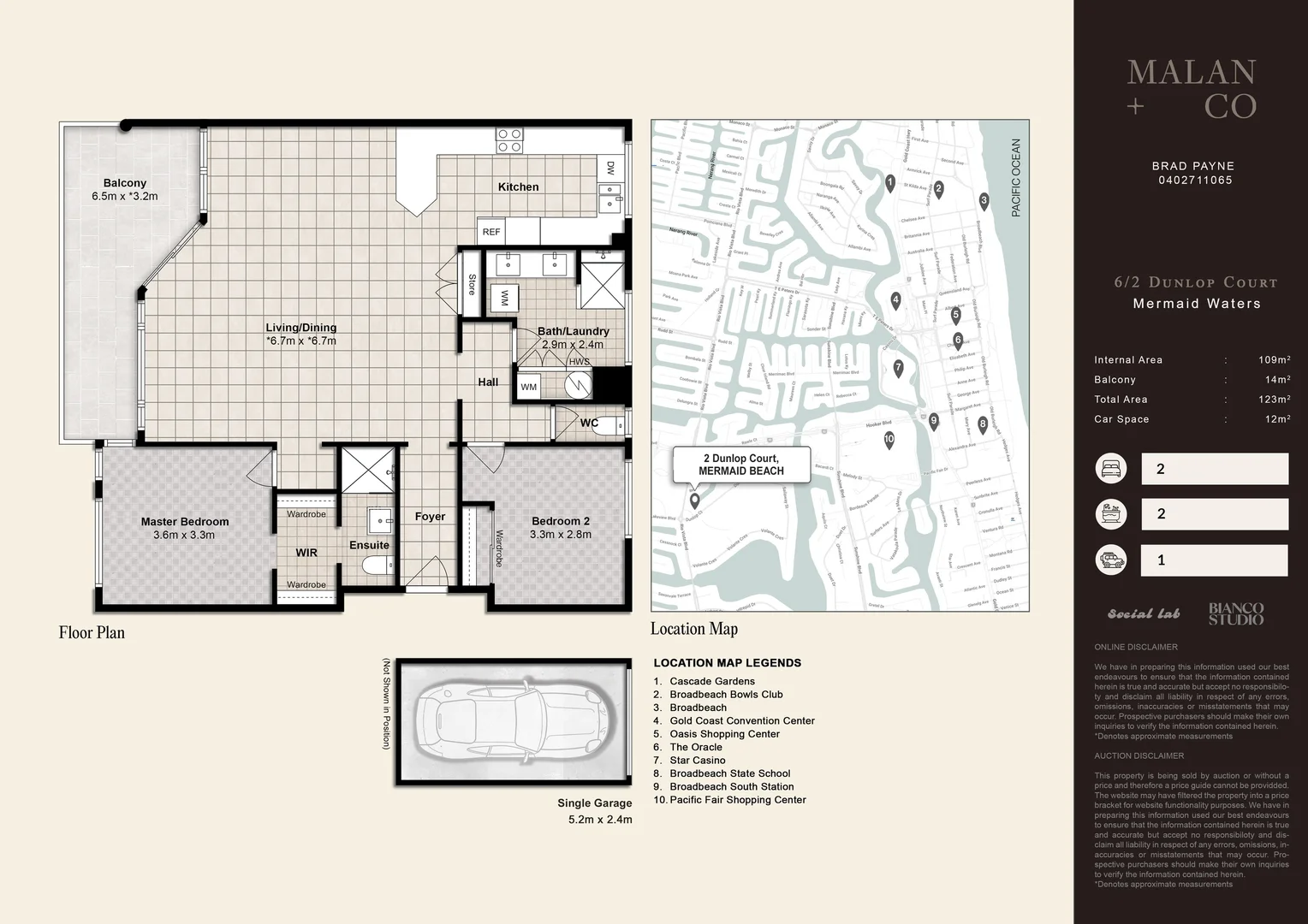 Additional image 14 of 6/2 Dunlop Court, Mermaid Waters QLD 4218