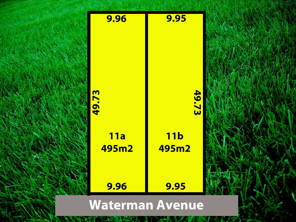 Vacant land in 11a & b Waterman Avenue, VALE PARK SA, 5081