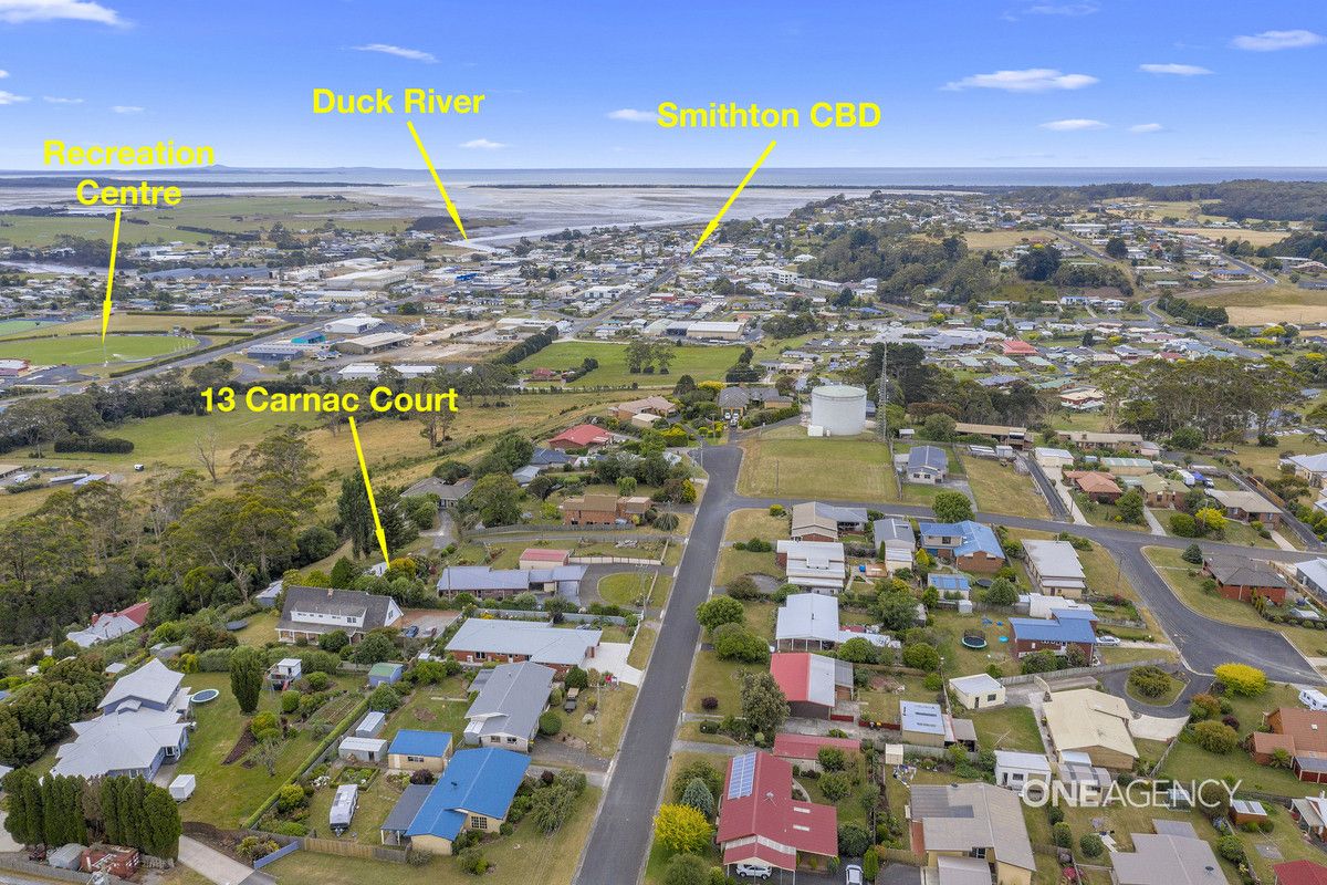 3 bedrooms House in 13 Carnac Court SMITHTON TAS, 7330