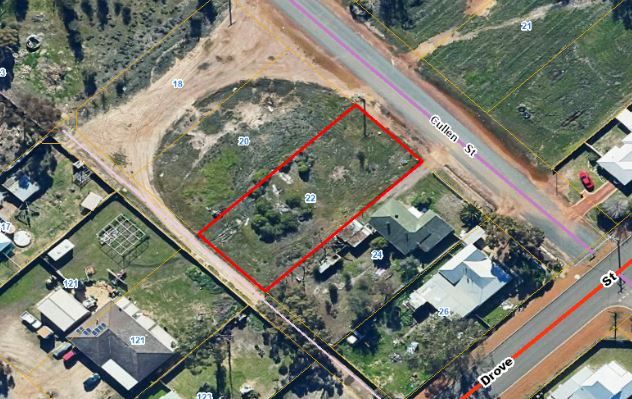 Vacant land in 22 Cullen Street, KATANNING WA, 6317