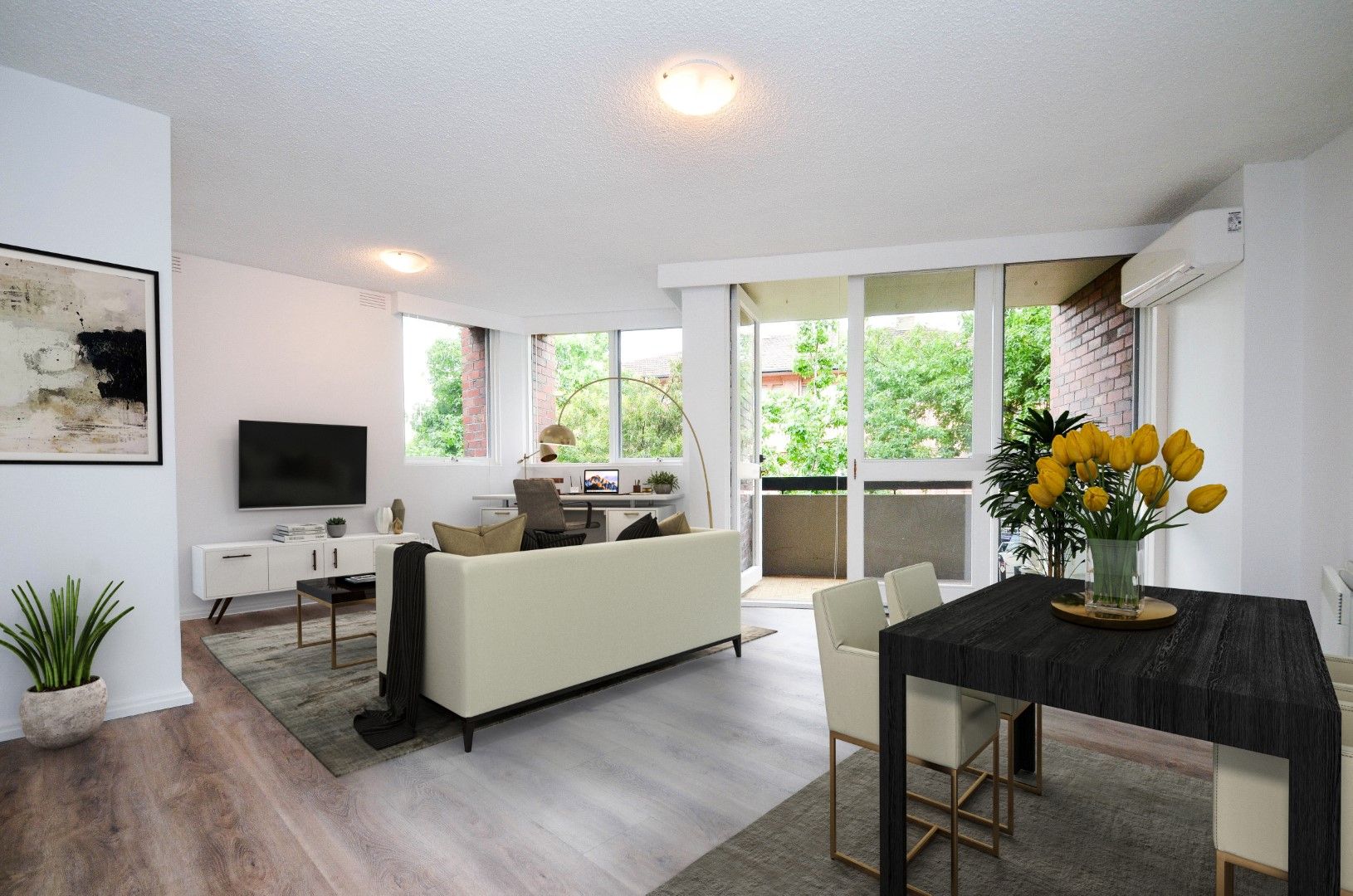 2 bedrooms Apartment / Unit / Flat in 1/117 Caroline Street SOUTH YARRA VIC, 3141