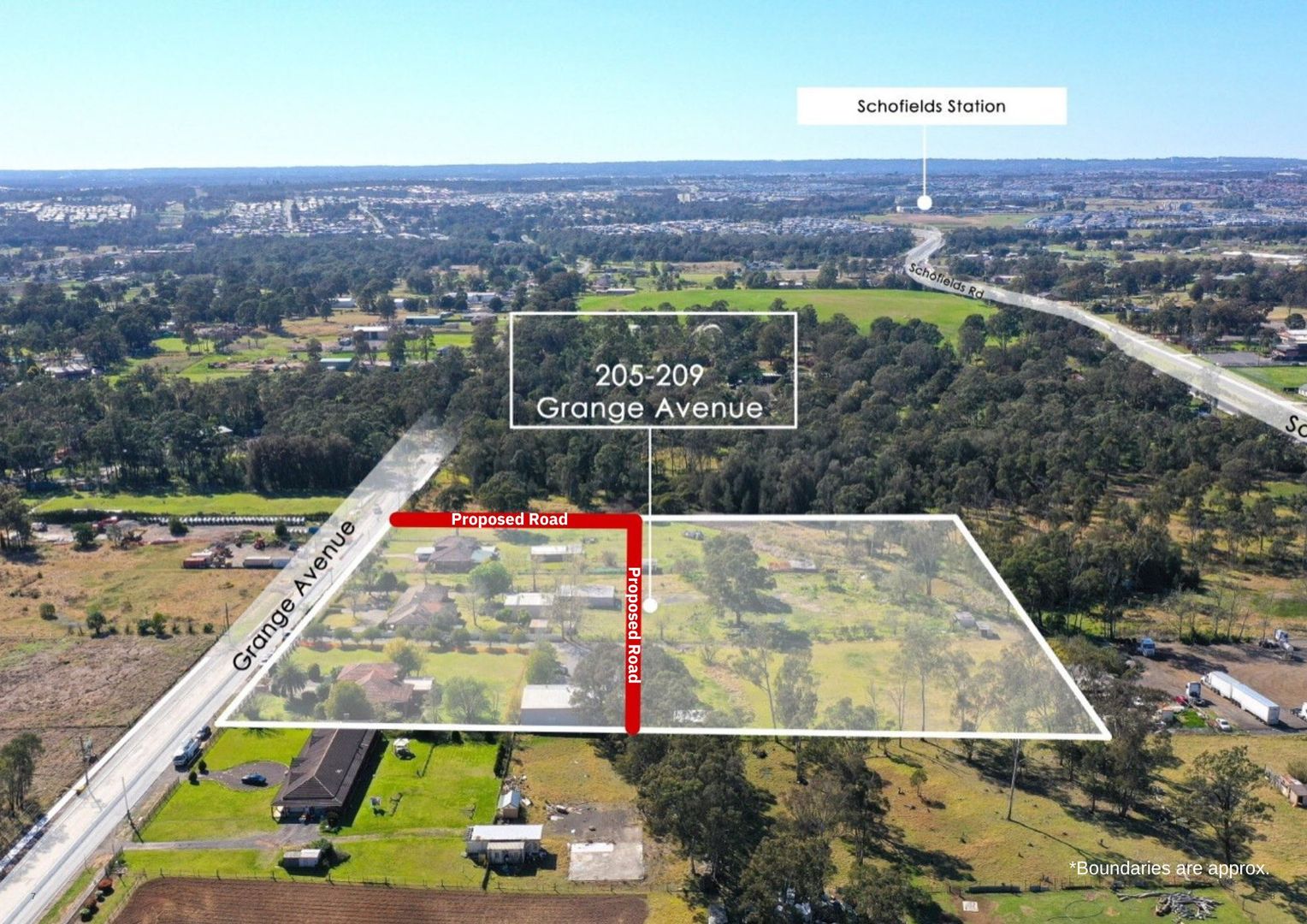 205, 207, Grange Avenue, Marsden Park NSW 2765 Vacant Land for Sale