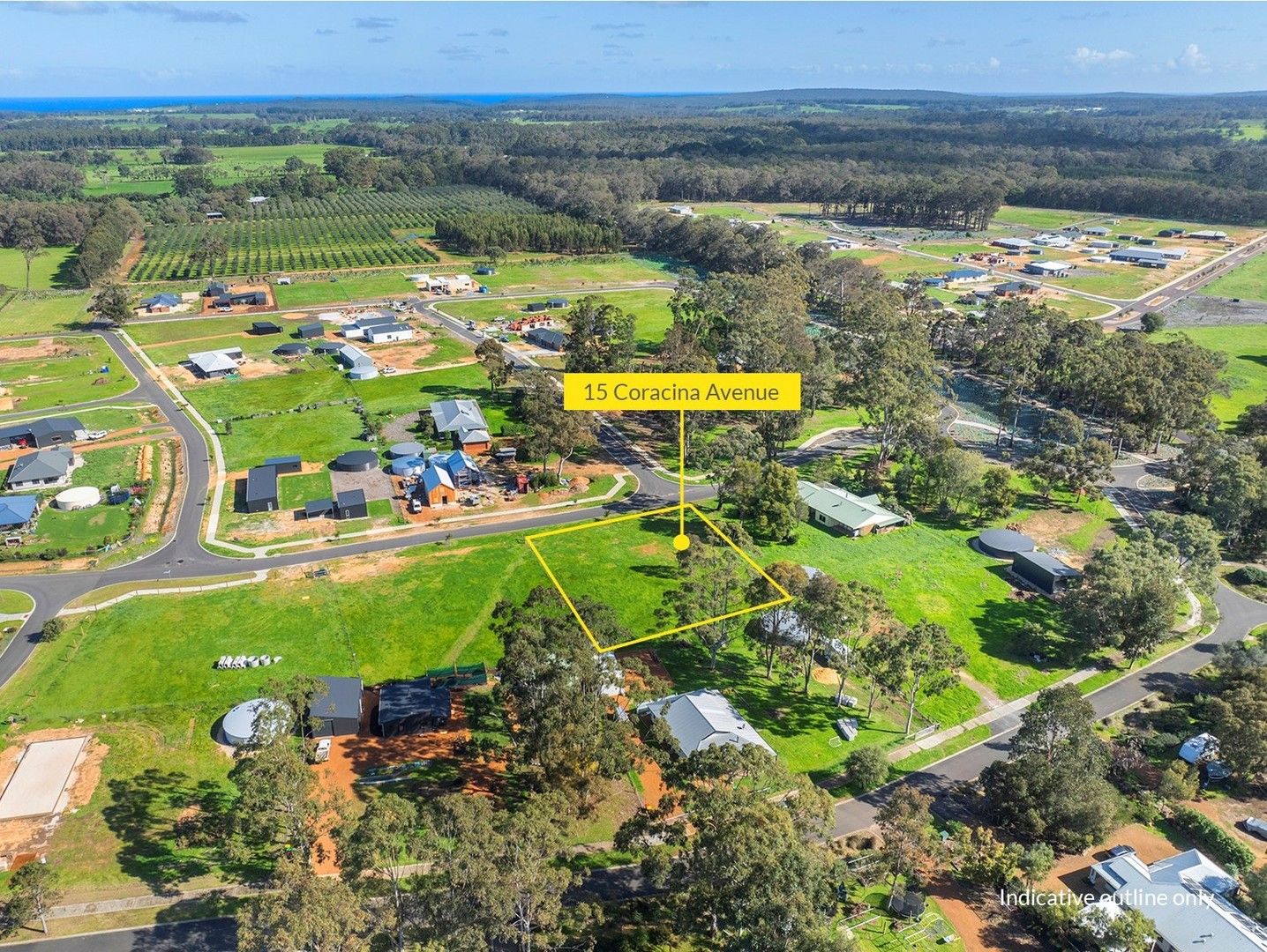 Vacant land in 15 Coracina Avenue, WITCHCLIFFE WA, 6286