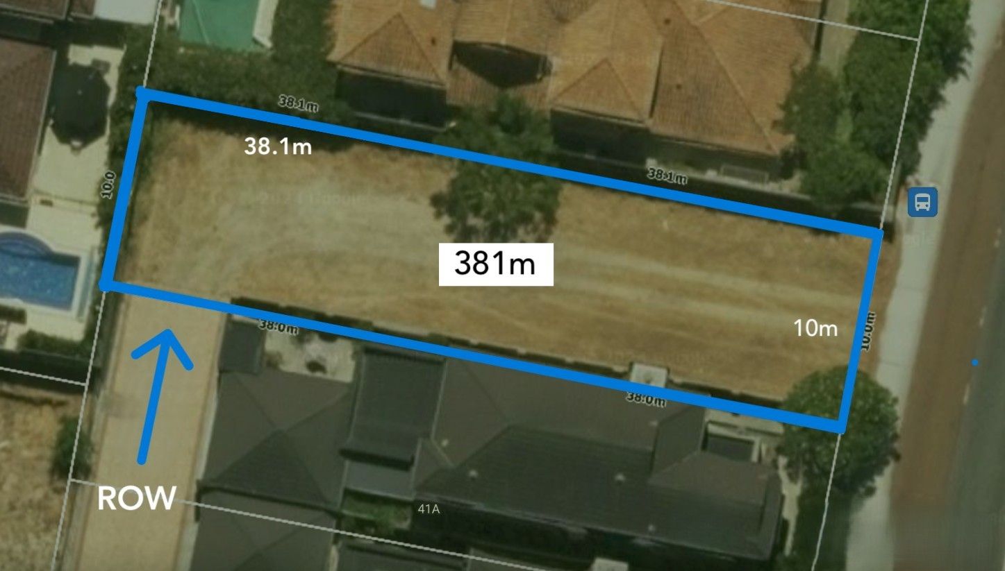 Vacant land in 41 Coode Street, SOUTH PERTH WA, 6151
