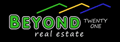 Beyond Twenty One Real Estate's logo