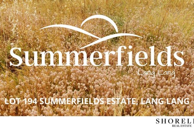Picture of Lot 194 Summerfields Estate, LANG LANG VIC 3984