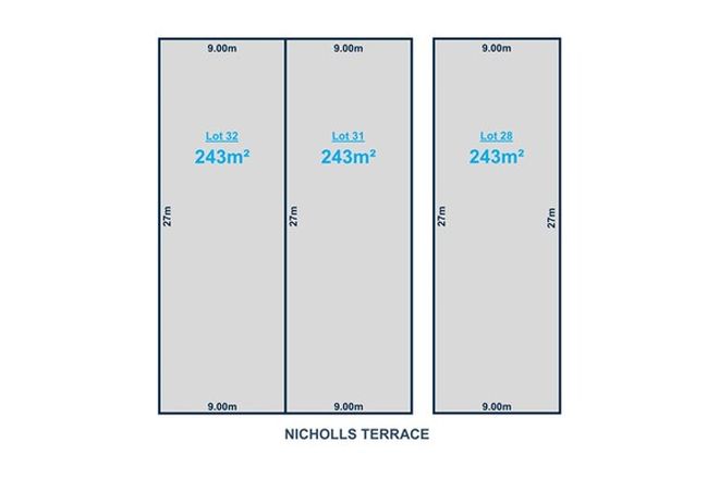 Picture of Lot 28-32 Nicholls Terrace, WOODVILLE WEST SA 5011