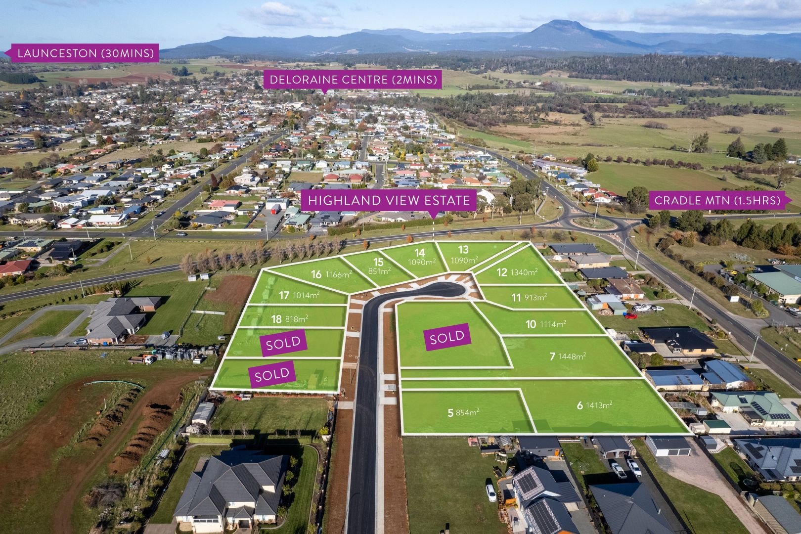 Highland View Estate, Deloraine TAS 7304 Domain