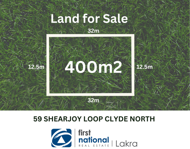 59 Shearjoy Loop, Clyde North VIC 3978