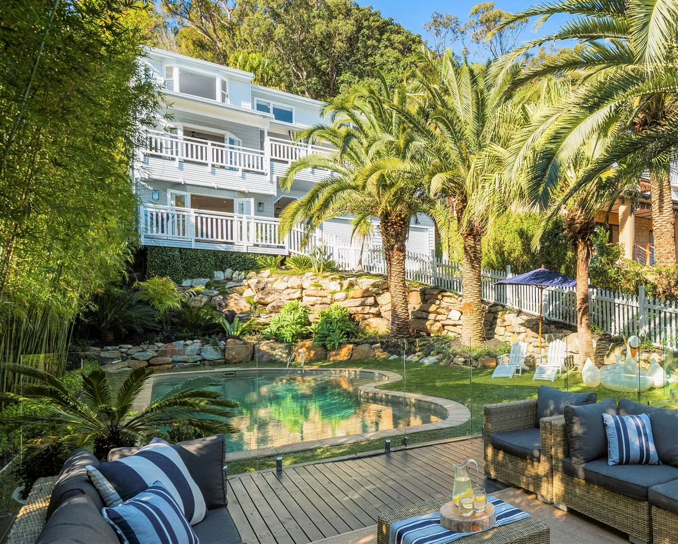 FULLY FURNISHED HAMPTONS-STYLE HOME - SHORT TERM LEASE TO MID-DEC 2026, Palm Beach