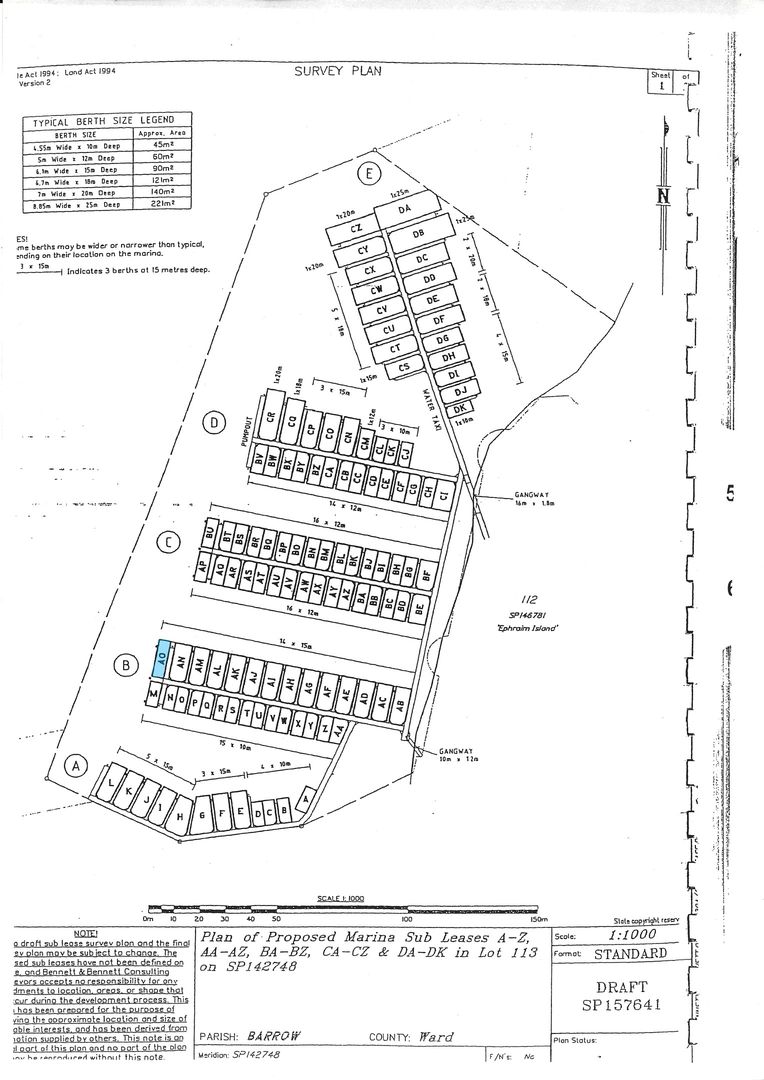 Marina Berth AO Ephraim Island, Paradise Point QLD 4216, Image 1