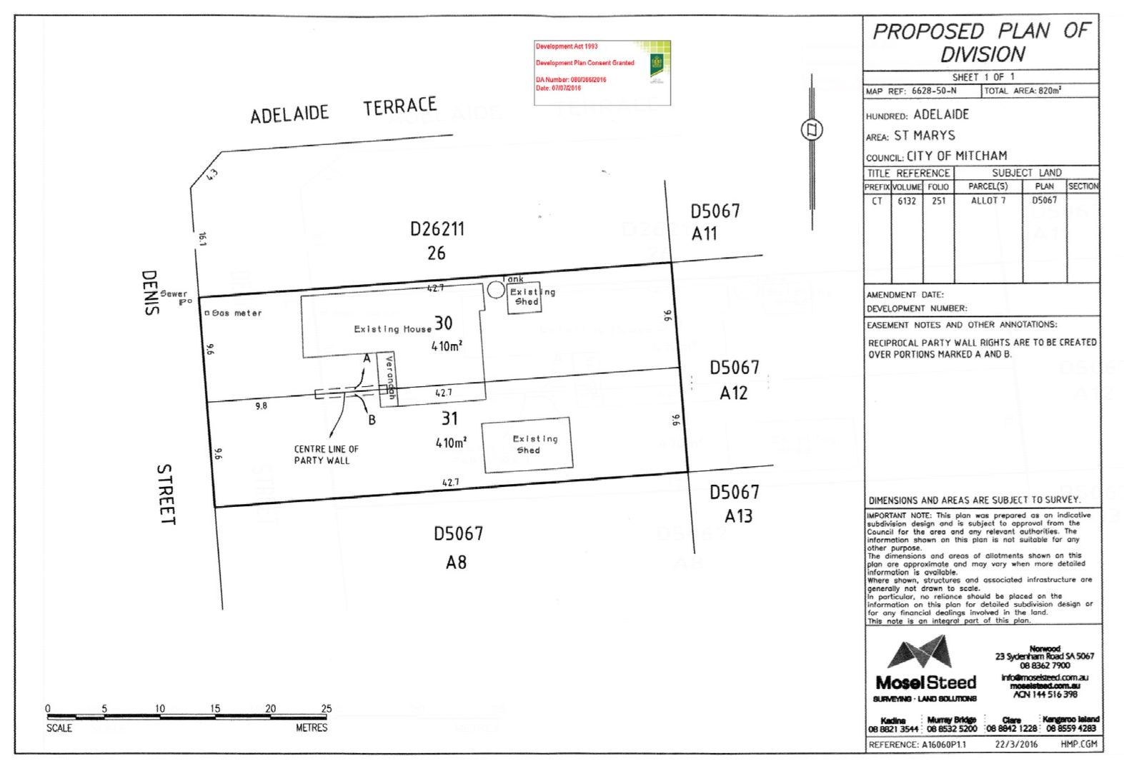 Lot30 & 31/3 Denis St, St Marys SA 5042, Image 1